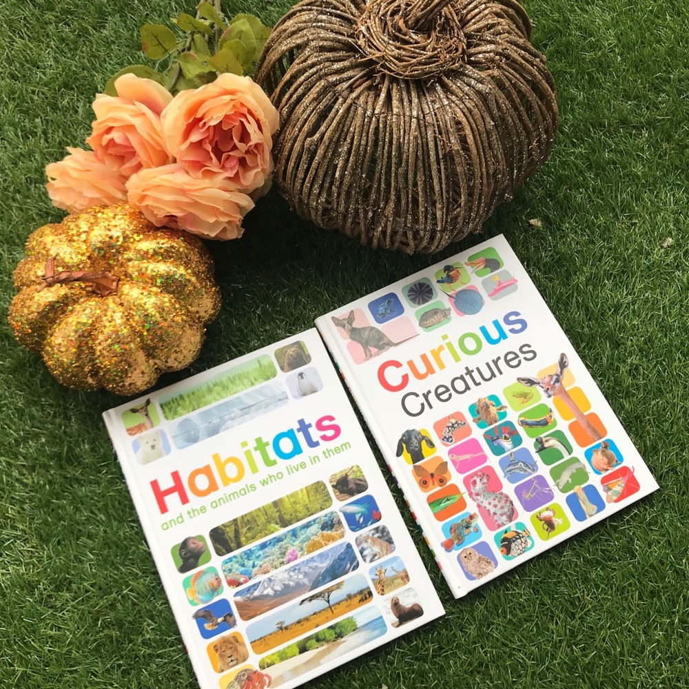 Learning Books - Habitats and Curious Creatures